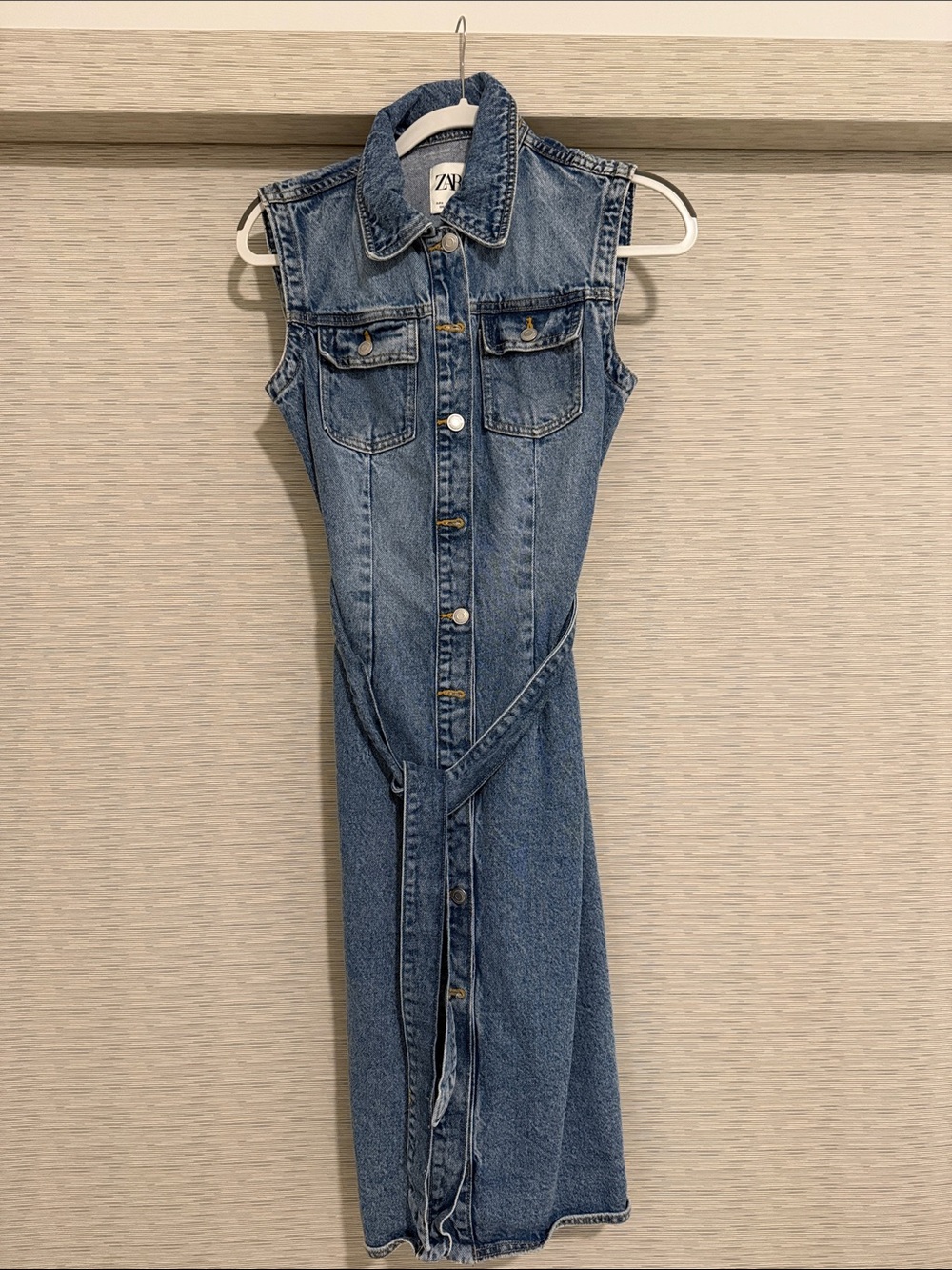 Denim dress